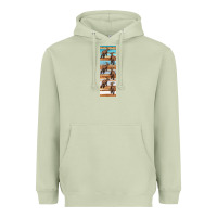 Matcha dinosaur parasaurolophus pen wrap Heavyweight Hoodie - Artiststas