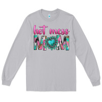 Moon Dust hot mess mom Long Sleeve Tee - texasbilliewilder