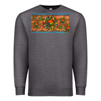 Charcoal Heather autism awareness sunflower puzzle license plate Premium Sweatshirt - Artiststas