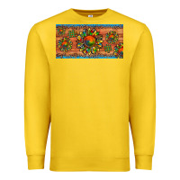 Lemon autism awareness sunflower puzzle license plate Premium Sweatshirt - Artiststas