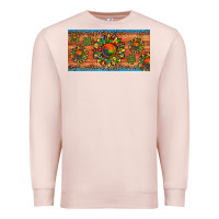 Pale Pink autism awareness sunflower puzzle license plate Premium Sweatshirt - Artiststas