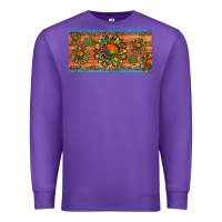 Purple autism awareness sunflower puzzle license plate Premium Sweatshirt - Artiststas