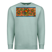 Seafoam autism awareness sunflower puzzle license plate Premium Sweatshirt - Artiststas