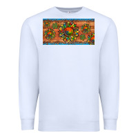 White autism awareness sunflower puzzle license plate Premium Sweatshirt - Artiststas