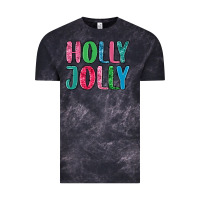 Cloud Black holly jolly Vintage Tee - MaliasSmallBusiness