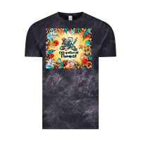 Cloud Black occupational therapist Vintage Tee - BarkalooDesign
