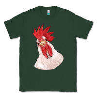 Sports Green silly chicken head Classic Tee - RanaPortraitStore