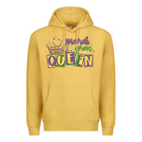 Antique Gold mardi gras queen Premium Hoodie - MaliasSmallBusiness