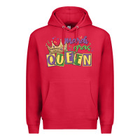 Cardinal mardi gras queen Premium Hoodie - MaliasSmallBusiness