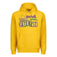 Lemon mardi gras queen Premium Hoodie - MaliasSmallBusiness