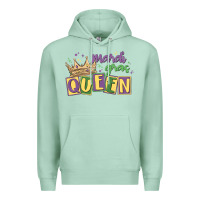 Seafoam mardi gras queen Premium Hoodie - MaliasSmallBusiness