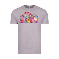 Vintage Zinc love coffee cups Vintage Tee - MaliasSmallBusiness