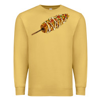 Antique Gold Mexican elote corn Premium Sweatshirt - AdoDesignShop