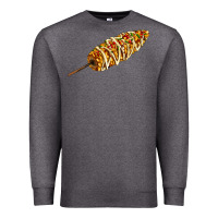 Charcoal Heather Mexican elote corn Premium Sweatshirt - AdoDesignShop