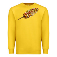 Lemon Mexican elote corn Premium Sweatshirt - AdoDesignShop