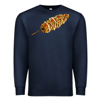 Navy Mexican elote corn Premium Sweatshirt - AdoDesignShop