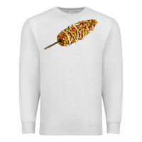 Oatmeal Heather Mexican elote corn Premium Sweatshirt - AdoDesignShop