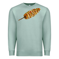 Seafoam Mexican elote corn Premium Sweatshirt - AdoDesignShop