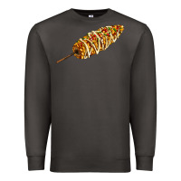Smoke Mexican elote corn Premium Sweatshirt - AdoDesignShop