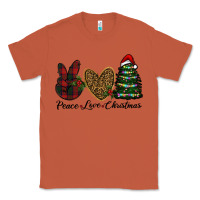 Copper peace love christmas Classic Tee - RanaPortraitStore