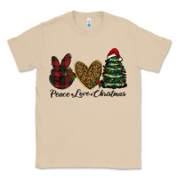 Mushroom peace love christmas Classic Tee - RanaPortraitStore