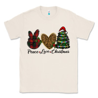 Natural peace love christmas Classic Tee - RanaPortraitStore