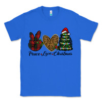True Royal peace love christmas Classic Tee - RanaPortraitStore