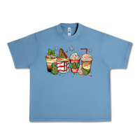 Pebble Blue christmas tree cake  coffee cups Urban Heavy Tee - Zillion Design Studio