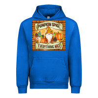 Cobalt Pumpkin Spice Everything Nice Gnome Urban Hoodie - MaliasSmallBusiness