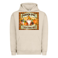 Pumpkin Spice Everything Nice Gnome Urban Hoodie | Teevron