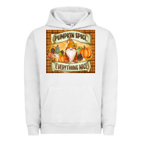 Pigment Lunar Rock Pumpkin Spice Everything Nice Gnome Urban Hoodie - MaliasSmallBusiness