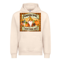 Sandshell Pumpkin Spice Everything Nice Gnome Urban Hoodie - MaliasSmallBusiness