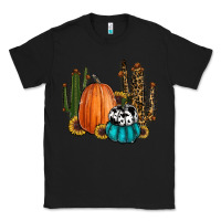 Black sunflower cactus pumpkin fall Classic Tee - RanaPortraitStore