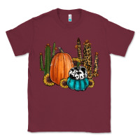 Burgundy sunflower cactus pumpkin fall Classic Tee - RanaPortraitStore