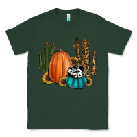 Sports Green sunflower cactus pumpkin fall Classic Tee - RanaPortraitStore