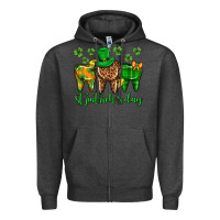 Charcoal Heather Dentist st. patricks day Zipper Hoodie - Neo Western