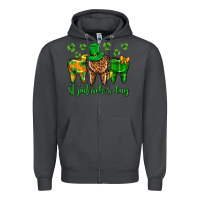 Smoke Dentist st. patricks day Zipper Hoodie - Neo Western