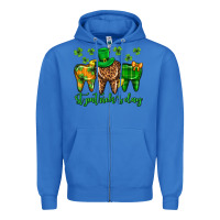 True Royal Dentist st. patricks day Zipper Hoodie - Neo Western