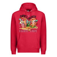Cardinal cupids favorite lunch lady Premium Hoodie - MaliasSmallBusiness