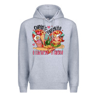 Heather Grey cupids favorite lunch lady Premium Hoodie - MaliasSmallBusiness