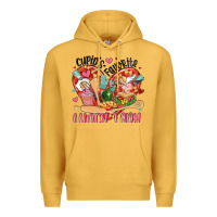 Mustard cupids favorite lunch lady Premium Hoodie - MaliasSmallBusiness