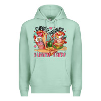 Seafoam cupids favorite lunch lady Premium Hoodie - MaliasSmallBusiness