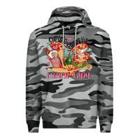 Slate Camo cupids favorite lunch lady Premium Hoodie - MaliasSmallBusiness