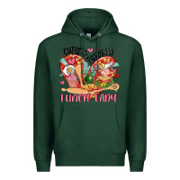 Sports Green cupids favorite lunch lady Premium Hoodie - MaliasSmallBusiness