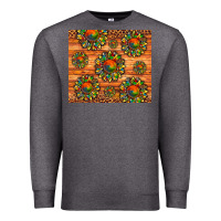 Charcoal Heather autism awareness cowhide leopard sunflower Premium Sweatshirt - Artiststas