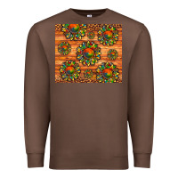 Chestnut autism awareness cowhide leopard sunflower Premium Sweatshirt - Artiststas