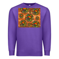 Purple autism awareness cowhide leopard sunflower Premium Sweatshirt - Artiststas