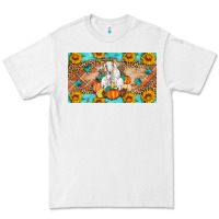 White Goat Family Fall Pumpkins Premium Tee - Artiststas