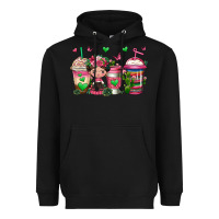 Black mexican coffee cups cafecito Heavyweight Hoodie - Jasminsmagicworld