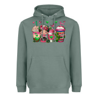 Sage mexican coffee cups cafecito Heavyweight Hoodie - Jasminsmagicworld